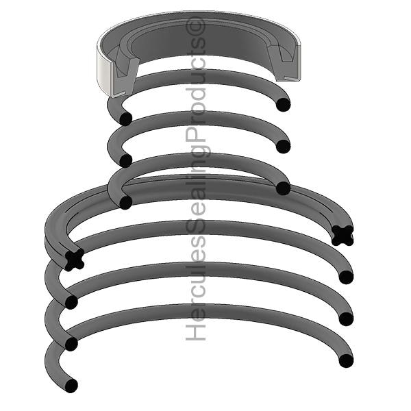 Charlynn - After Market Repair Parts Hydraulic Cylinder Repair Kit- STEERING KIT 64418 - main